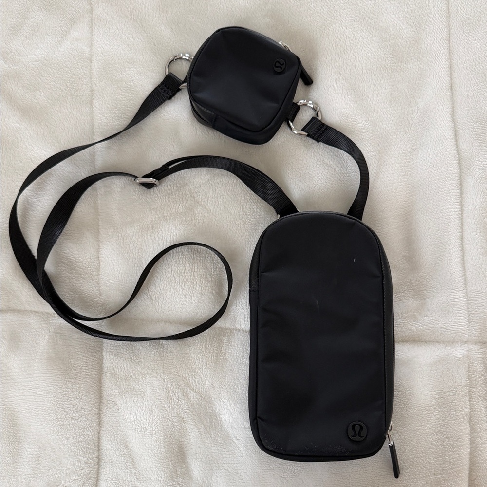 lululemon athletica Black Belt Bag Duo